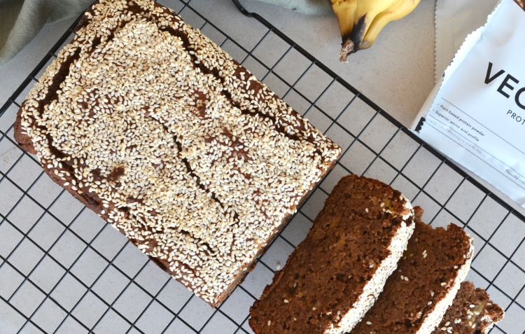 Choc Sesame Banana Bread
