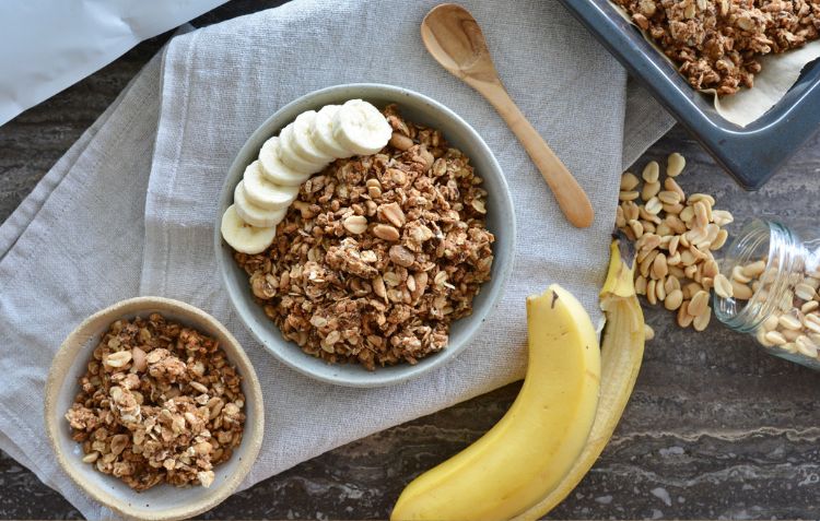 Crunchy Caramel & Peanut Granola