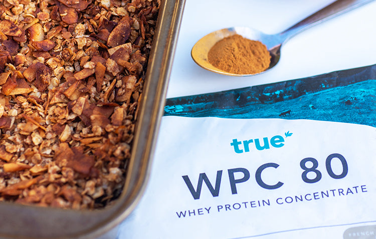 Protein Apple Crumble