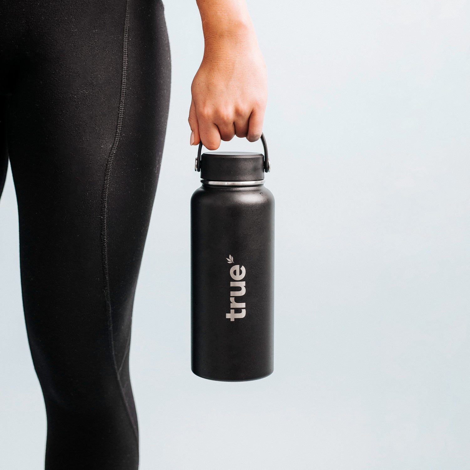 Insulated Water Bottle 1L - Black