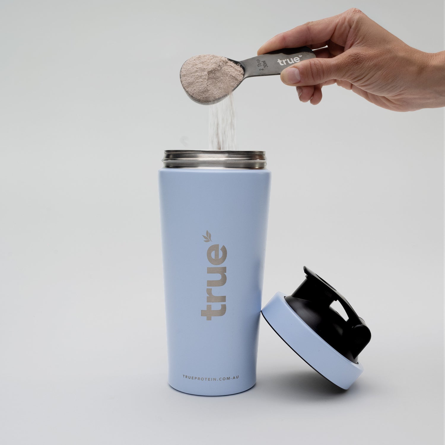 Ocean Blue Stainless Steel Shaker