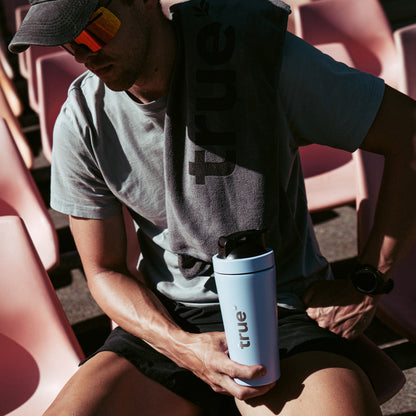 Ocean Blue Stainless Steel Shaker