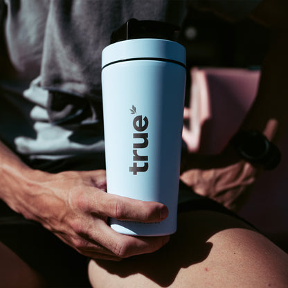 Ocean Blue Stainless Steel Shaker