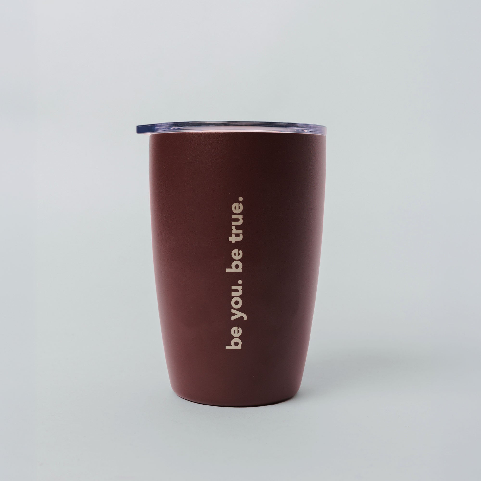 Insulated Coffee Cup | Burgundy | True Protein