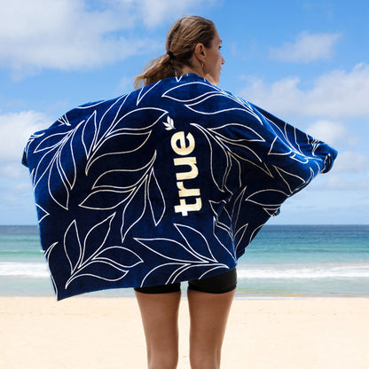 True Beach Towel Navy