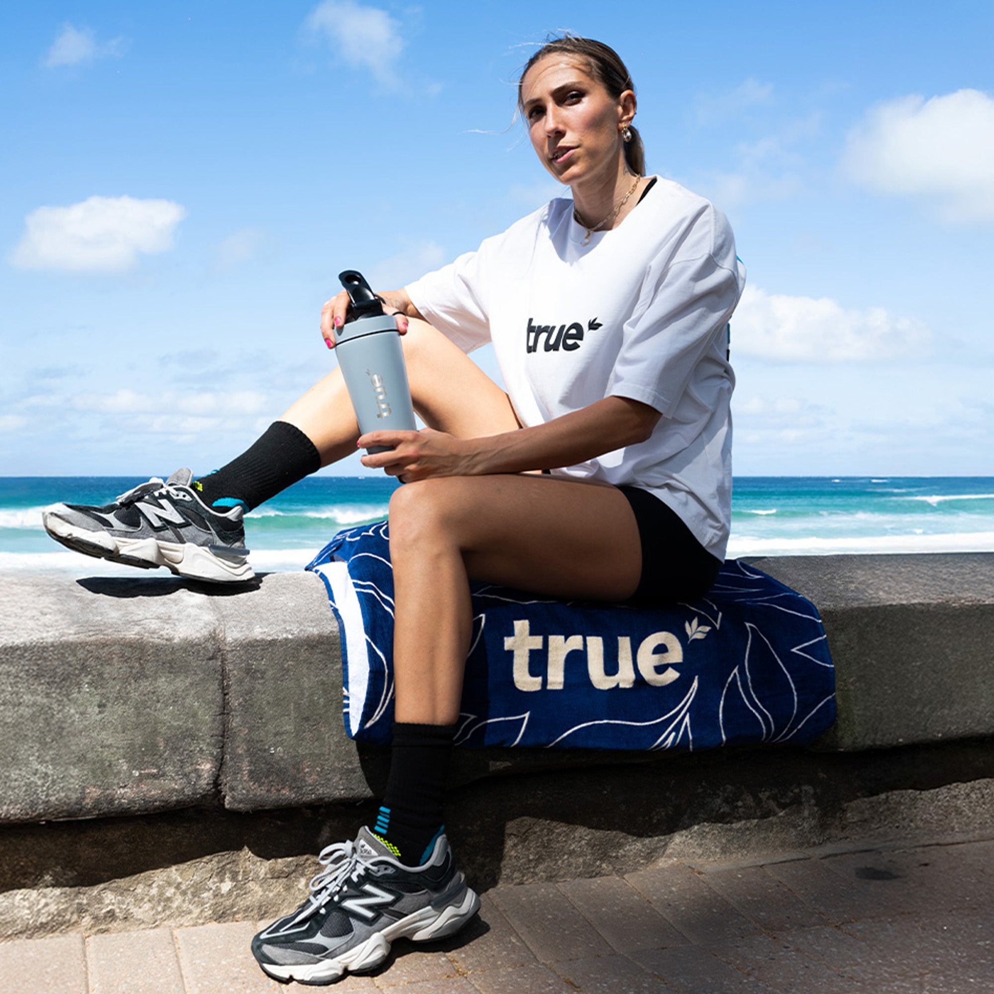 True Beach Towel Navy