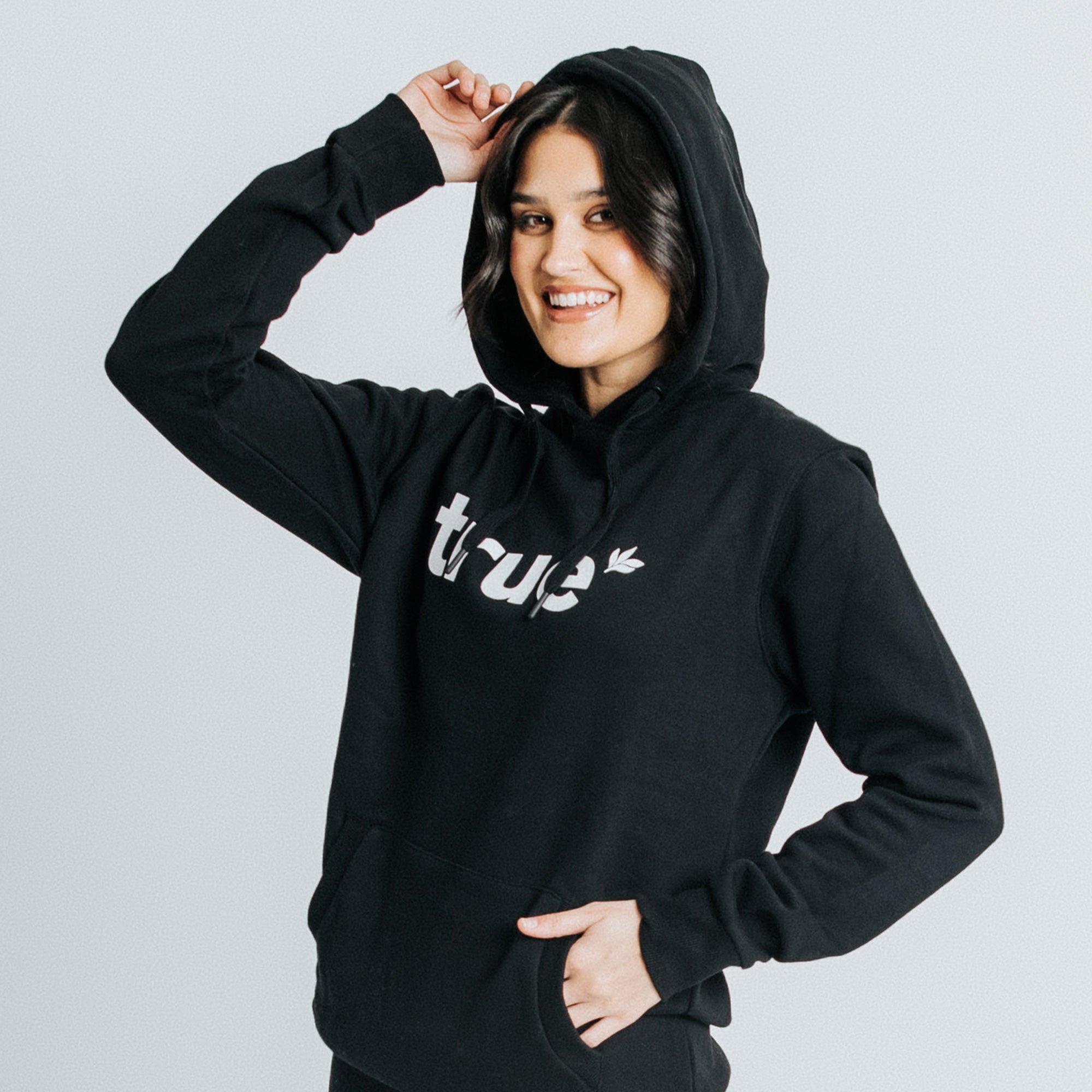 Unisex Black Hoodie