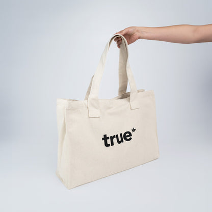 Premium Canvas Tote Bag True Protein