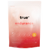 True Endurance carbs + electrolyte blend pouch, 600g tropical flavour, pink-red resealable sports drink powder by True Protein – 20 serves, gluten-free, lactose-free, proudly made in Australia.