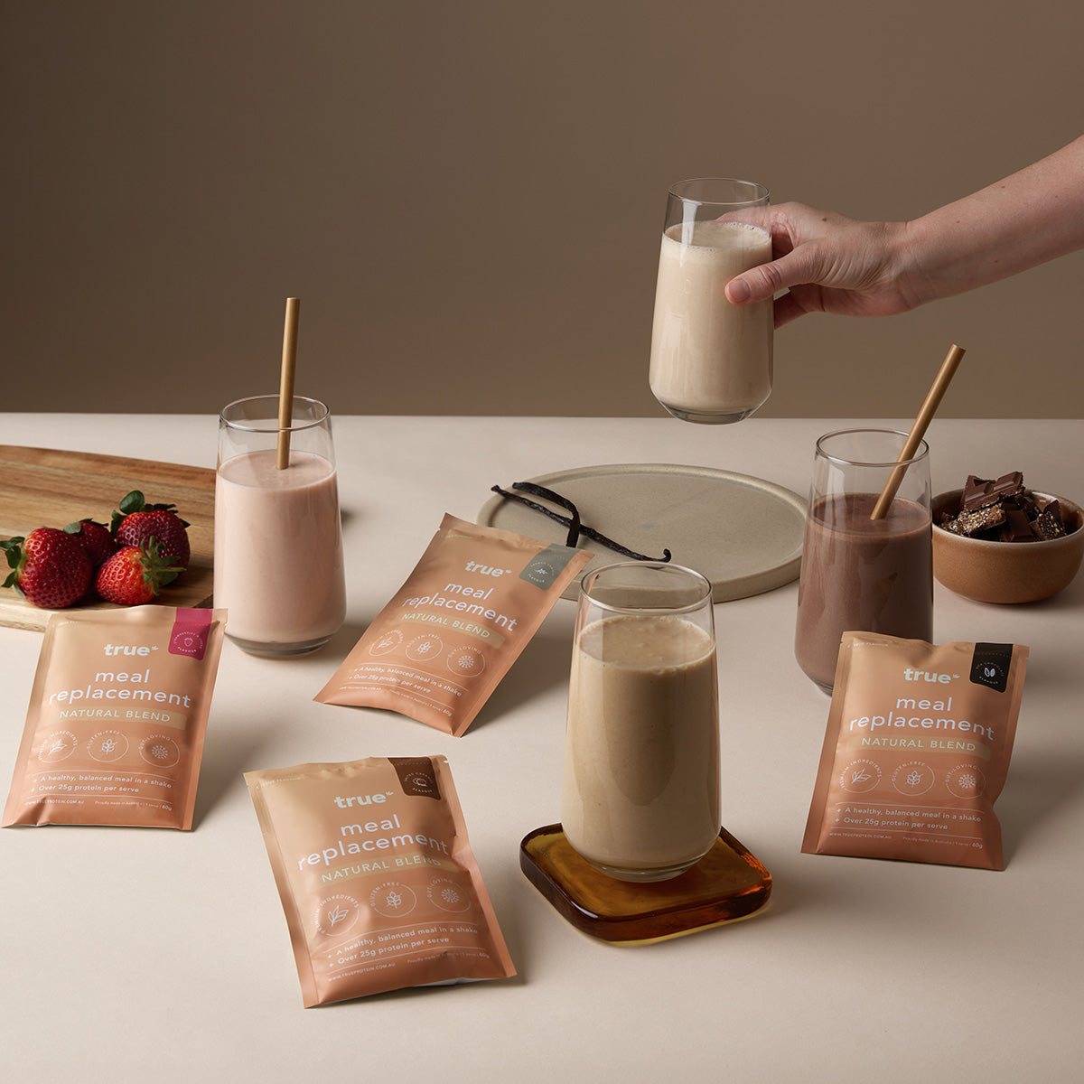 True Sample Set Meal Replacement | 7-Day Sample Pack | True Protein