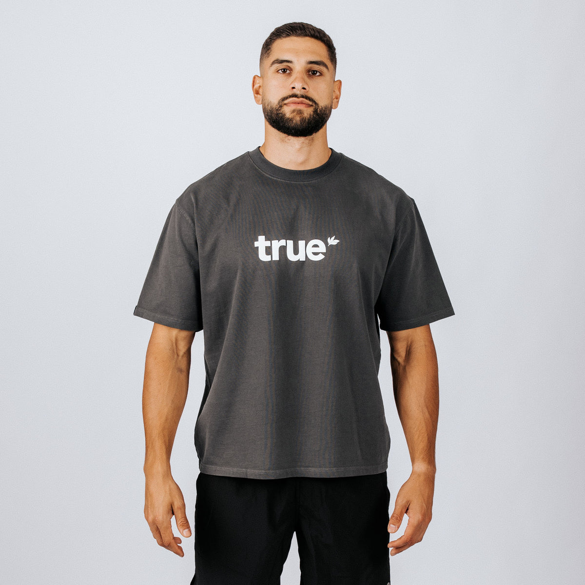 Unisex Oversized Tee - Graphite