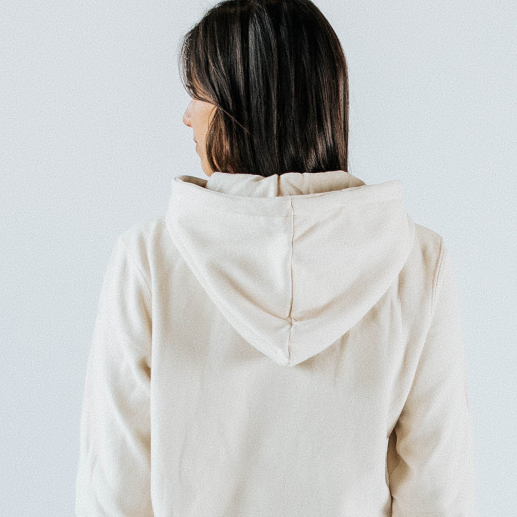 Unisex Cream Hoodie